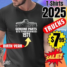 Custom Truck T-Shirt, Genuine