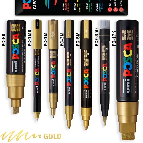 Posca pen paint - posca, markers