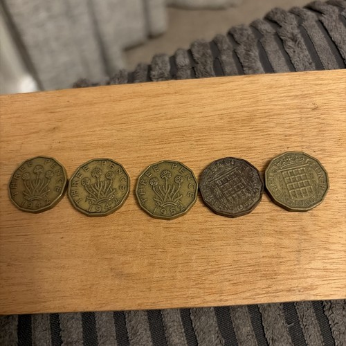 Three pence from 1942 1960 - 5, x