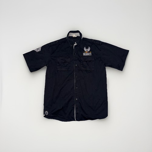 Vintage unit shirt mens l - unit,