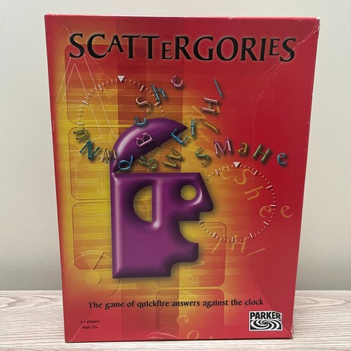 Scattergories parker board - parker,