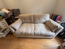 John Lewis Cream Double Sofa Bed