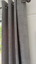 Next Curtains Silver Grey