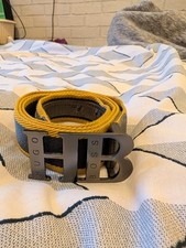 Hugo Boss Grey Yellow Belt
