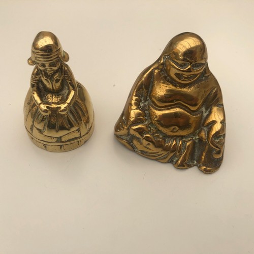 Brass items welsh lady - x,