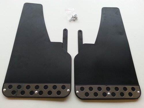 Pair rear black - rear, mud
