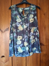 Next Grey/yellow floral tunic