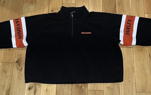 Vintage harley davison zip - vintage, 1/4
