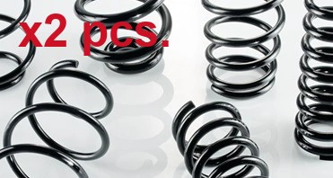 Pcs coil spring rear - x2,