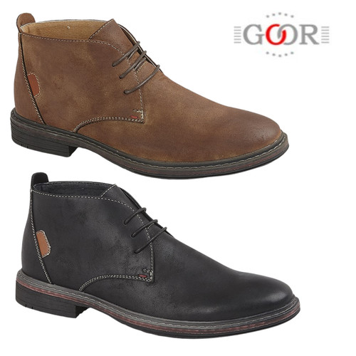 Mens goor desert boots - mens, 3