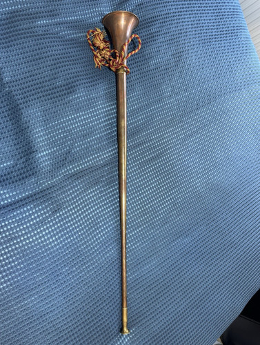 Vintage brass bugle - brass, horn