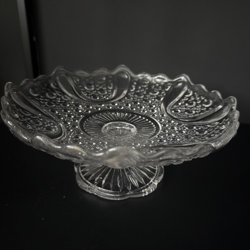 Vintage large pedestal shallow - large,