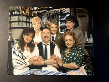 KIM HARTMAN / VICKI MICHELLE / SUE HODGE / KIRSTEN COOK - ALLO ALLO SIGNED PHOTO