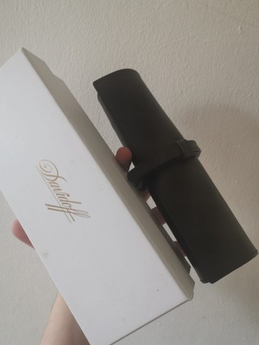 Davidoff leather roll cigar - leather,