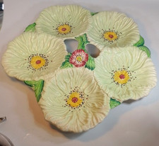 Carlton Ware - Australian Design- Poppy - Pale Green- Hor Dourves Dish -Vintage
