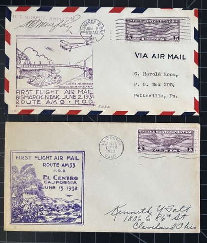 Stamps postal history - us,