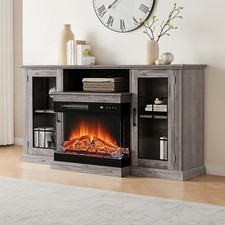 60" LED Flame Electric Fire TV