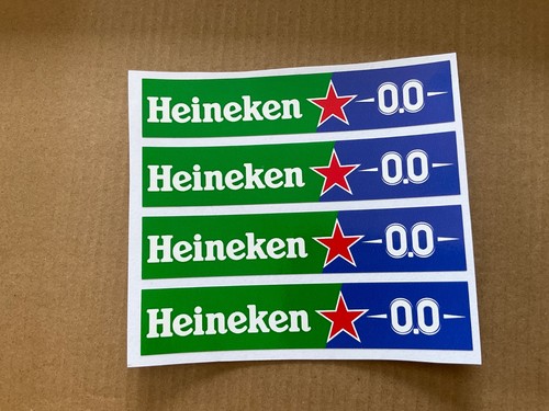Heineken beer 110mm x - 4x,