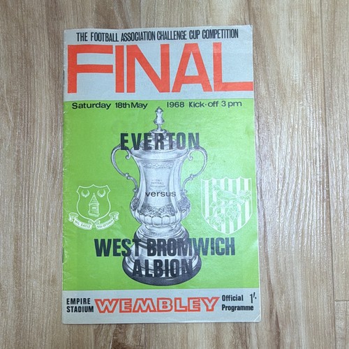 Cup final 1968 official - fa,