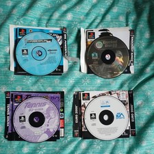 Sony Playstation PS1 4 Games No Cases Tennis Arena NHL 98 Knockout Kings 99 Euro