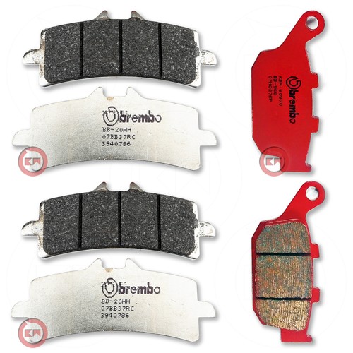 Brake pads brembo anteriori - brembo, +