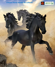 Black Friesian Horse Toy Model