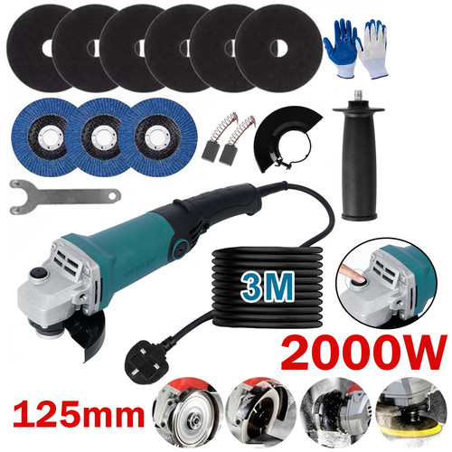 Angle grinder 125mm inch - 5,