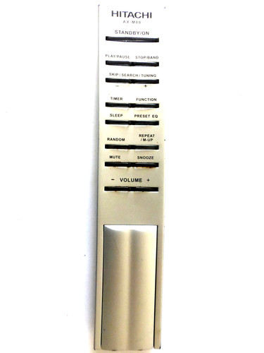 Hitachi hifi remote - hifi,