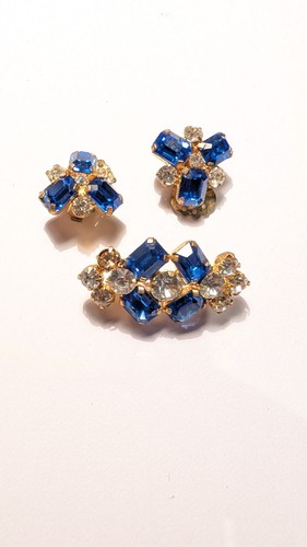 Vintage brooch and clip - and, on