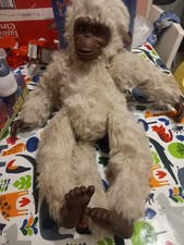 Jacko Vintage white gorilla  Vintage 1960s Toy Monkey.