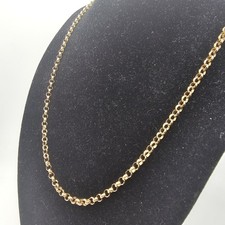 9ct Gold Belcher Chain –