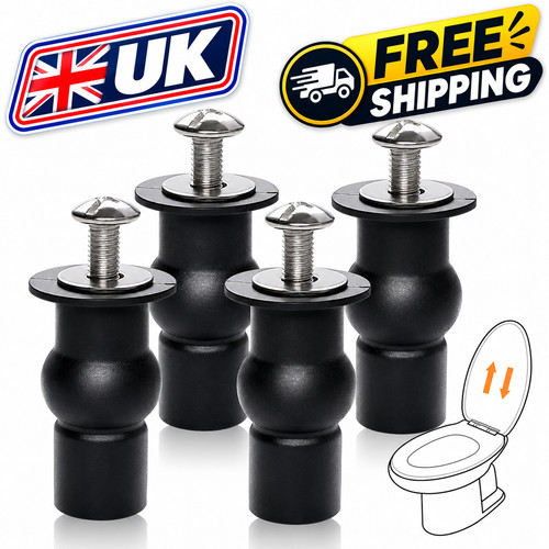 Pack toilet seat hinges - toilet,