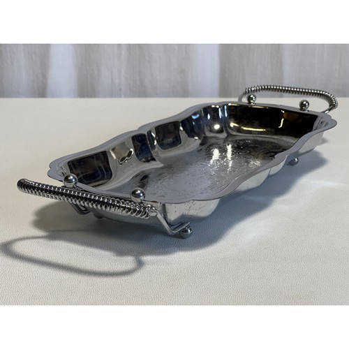 Footed butler serving tray - footed,