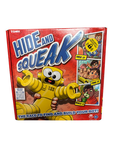 Tomy hide and squeak - squeak, robots