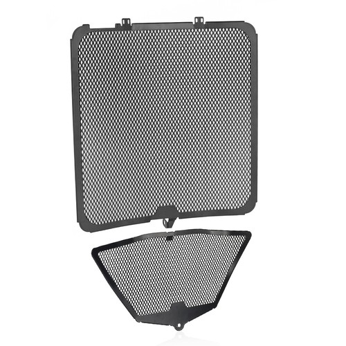 Motorcycle radiator guard