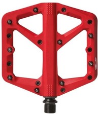 Crank Brothers  Pedals Stamp 1  Red Flat MTB Small