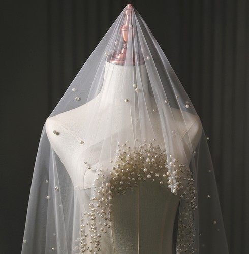 Layer long bridal - layer, cathedral