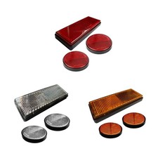 3Pcs Motorcycle Reflector