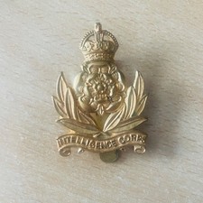 Intelligence Corps Military Cap Badge