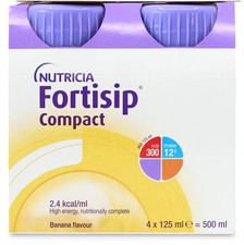 4x 125ml FORTISIP COMPACT