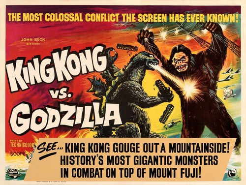 King kong godzilla 1962 - king,