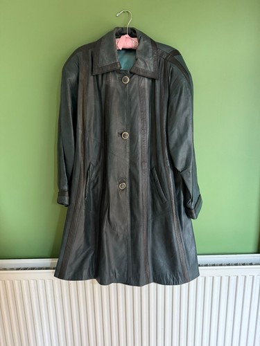 Vintage dark green genuine - vintage,
