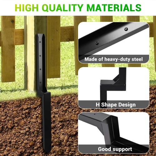 Heavy duty fence post - post, repair
