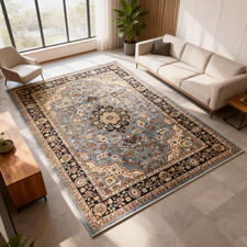 Non slip traditional rugs - non-slip,