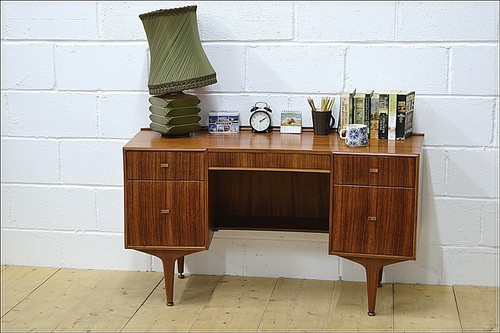 Vintage desk teak - teak, mcintosh