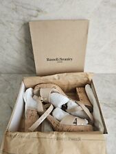 Russell & Bromley Blush Nude Heels Leather Platform UK 6 EU 39 Shoes Sandals NEW