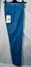 Selected Homme Mens Trousers 32 R Cobalt Blue Tailored Comfort Fit