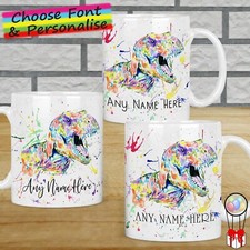 Custom dinosaur mug - dinosaur,