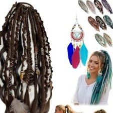 Boho Dread Ponytail Elastic