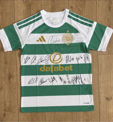 Signed celtic squad - fc, shirt